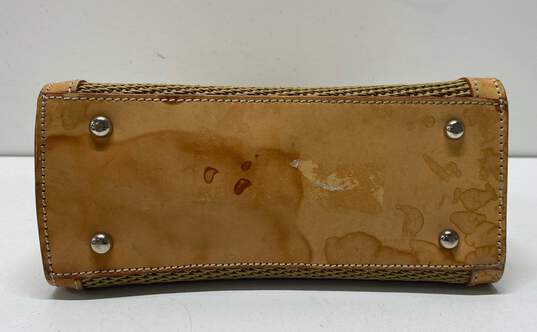 Dooney & Bourke Small Ring Tassel Tan Leather Bag image number 3