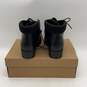 NIB Trotters Womens Black Leather Side Zip Ankle Winter Boots Size 12 image number 4