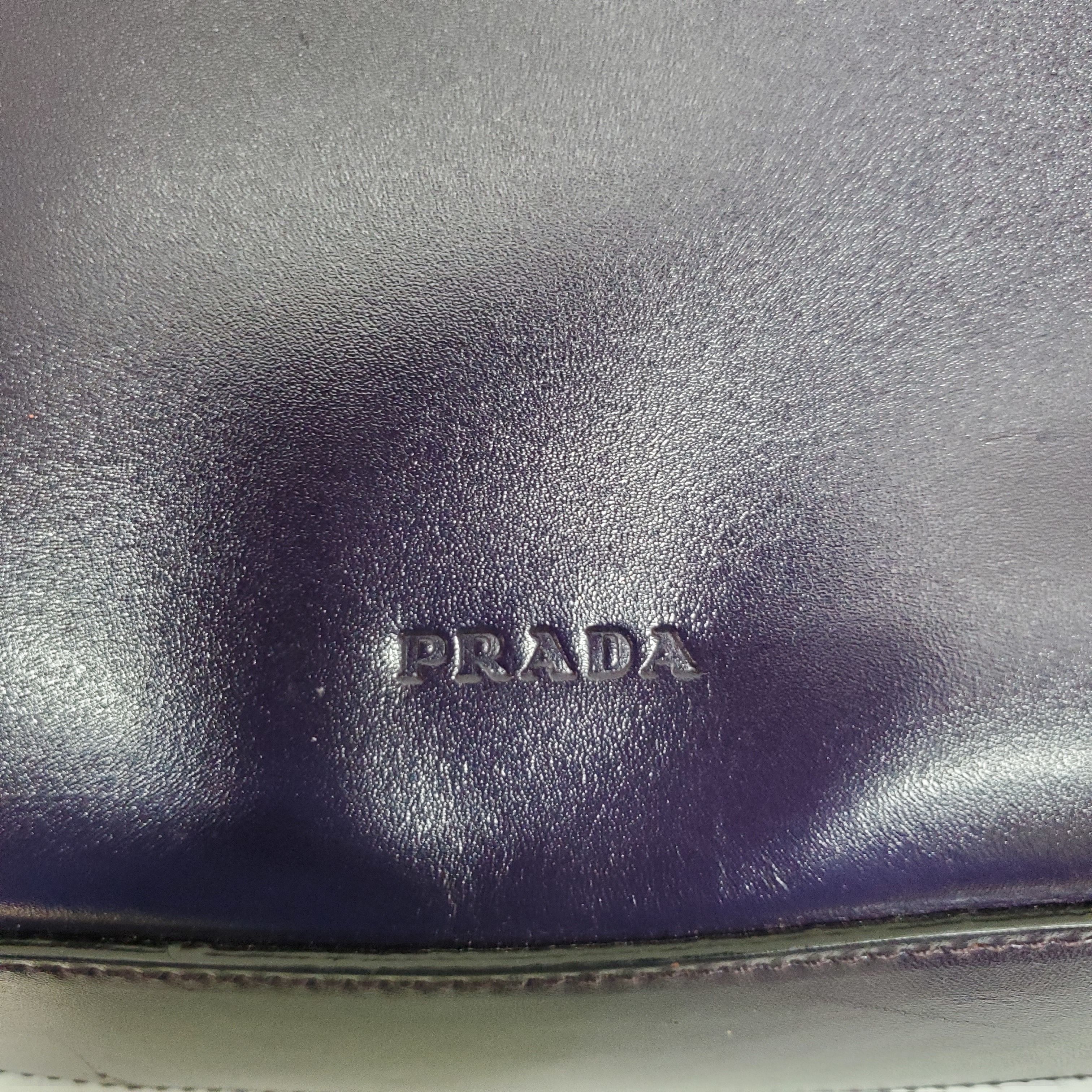 Prada Purple Compact Wallet – LuxuryPromise