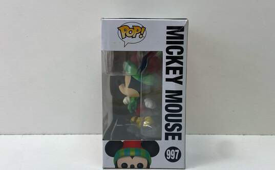 Funko Pop! X Disney Christmas Mickey Mouse 997 Vinyl Figure image number 3