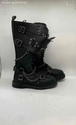 Demonia Womens Black Boots Size 8 alternative image
