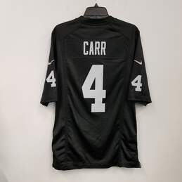 Mens Black Las Vegas Raiders Derek Carr #4 Football-NFL Jersey Size Small alternative image