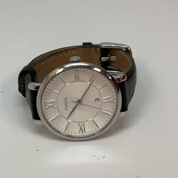 Designer Fossil ES-3869SET Silver-Tone Round White Dial Analog Wristwatch alternative image