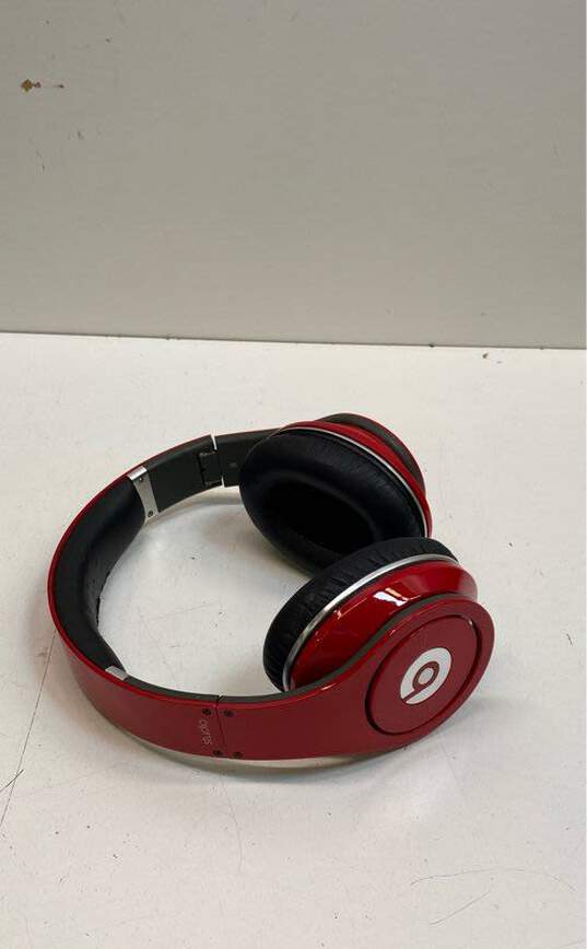 Beats Studio (1st Generation) Wired Headphones with Carrying Case - Red image number 3