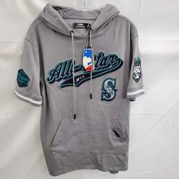 Pro Standard MLB Seattle 2023 All Star Game  Short Sleeve Hoodie Size L NWT