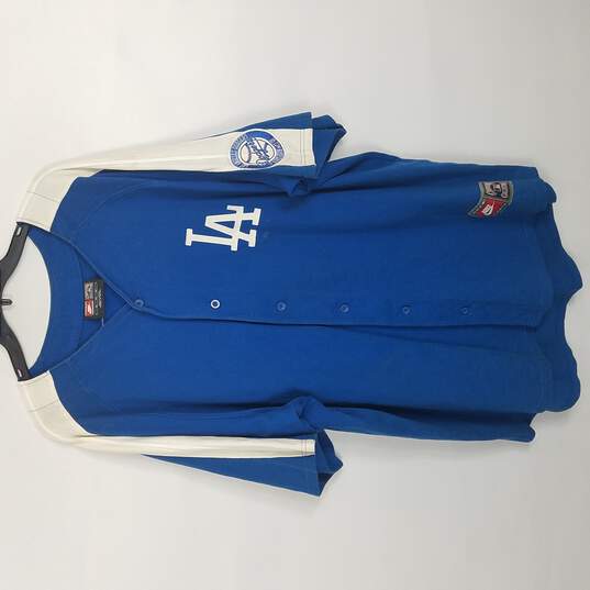 Buy the MLB Men Blue Kirk Gibson Jersey XL