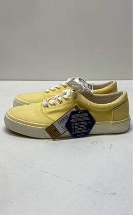 Toms Alpargata Fenix Canvas Lace Up Sneakers Yellow 7.5 alternative image