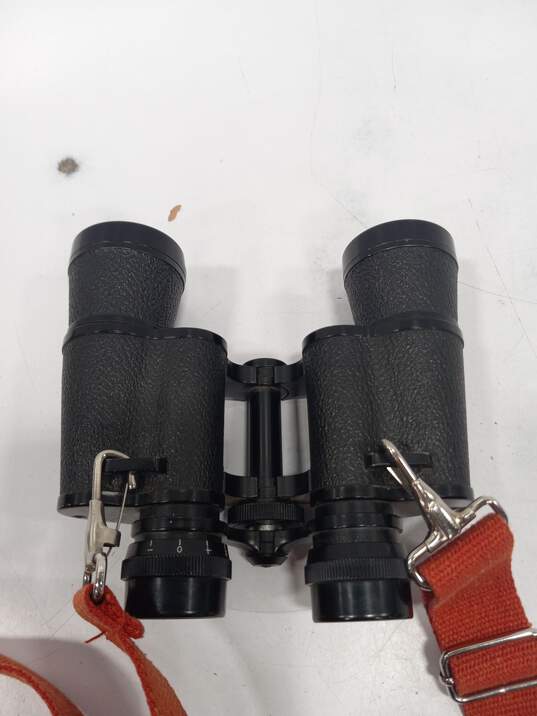 YAMATAR Fully Coated Optics 7x35 Flyweight Field View At 1000 Yds.: 367ft Binoculars In Leather Case image number 4