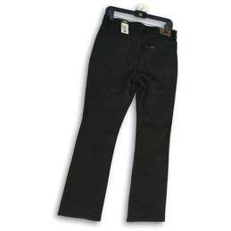 NWT Lee Womens Black Denim Dark Wash Mid Rise Bootcut Leg Jeans Size 10 alternative image