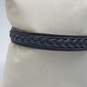 FAS Sterling Silver Braided Design 6 Inch Cuff Bracelet 20.6g image number 2