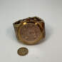 Designer Michael Kors MK8164 Gold-Tone Chronograph Dial Analog Wristwatch image number 4