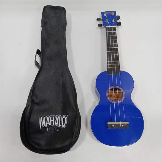 Mahalo MK1BU Ukulele in Gig Bag image number 1