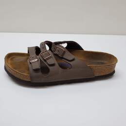 Birkenstock Leather Soft Footbed Sandals Sz L8/M6 alternative image