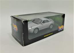 Hot Wheels 1999 Porsche 911 Carrera (Silver) 1:18 Scale Diecast With Box!