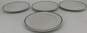 Set of 4 Buffalo China Restaurant Ware Checked Black and white Plates image number 1