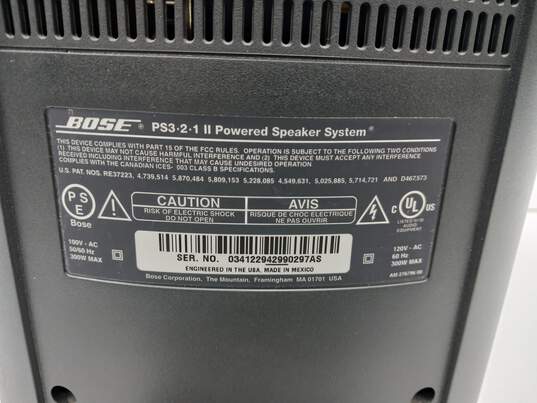 Bose PS3-2-1 II Powered Speaker System image number 3