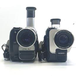 Sony Handycam Digital8 Camcorder Lot of 2 (For Parts or Repair) alternative image