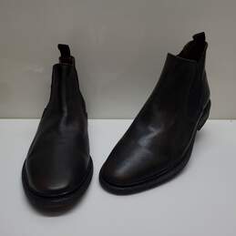 FRYE Men's Chelsea Boots SIZE 11 Black Leather Slip On Casual