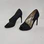 Dolce & Gabanna Leather Sequins Peeptoe Heels Size 35 image number 2