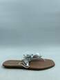 Authentic Aquazzura Silver T-Bar Sandals W 6 image number 1
