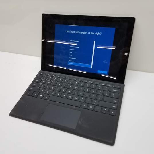 Microsoft Surface Pro 3 12" Tablet 1631 i7-4650U CPU 8GB RAM 512GB SSD image number 1