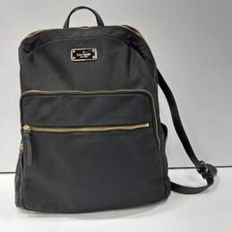 Women's Kate Spade Black Nylon Laptop Backpack