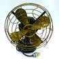 Antique Westinghouse Style 60677 'Tank' Brass Blade 12in. Table Fan image number 1