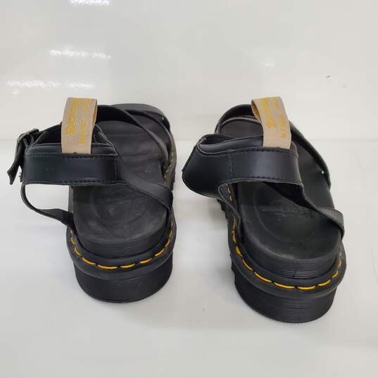 Dr Martens Blaire Black Gladiator Sandals Women's Size 10 image number 3