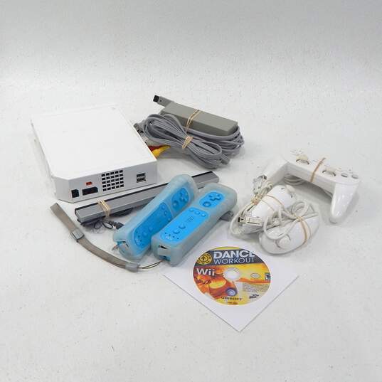 Nintendo Wii Console w/ Accessories and Dance Workout image number 1