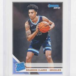 2019-20 Brandon Clarke Donruss Rated Rookie Memphis Grizzlies