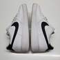 2022 MEN'S NIKE AIR FORCE 1 LOW (WHITE/BLACK) CT2302-100 SIZE 12 image number 2