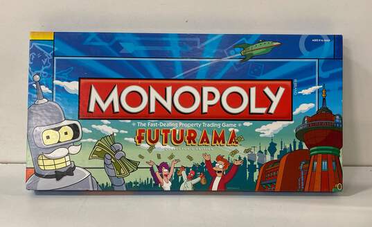 Usapoly Monopoly Futurama Collector's Edition Game image number 1