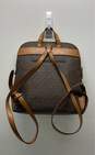 Michael Kors Monogrammed Backpack Brown image number 2