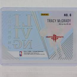 2020-21 HOF Tracy McGrady Illusions Living Legends Sapphire Rockets alternative image