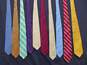 Bundle of 10 Assorted Brooks Brothers Men's Neck Ties image number 1