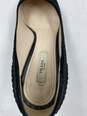 Authentic Prada Black Suede Embroidered Accent Pumps W 5.5 image number 5