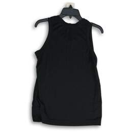 Nike Womens Black Dri-Fit Round Neck Sleeveless Activewear Tank Top Size L alternative image