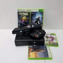Microsoft Xbox 360 S Console Slim W/ Games