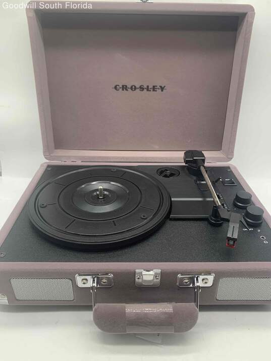 Crosley Deluxe Record Player No Power Cable Not Tested image number 1