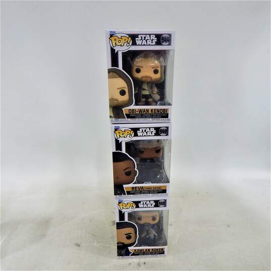 Funko Pop Star Wars Obi-Wan Kenobi Bobblehead Vinyl Figures Set of 6 image number 4