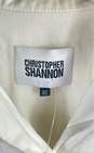 Christopher Shanon Women White Blouse XS image number 3