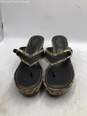 Coach Womens Brown And Beige Heels Size 8 1/2 image number 3