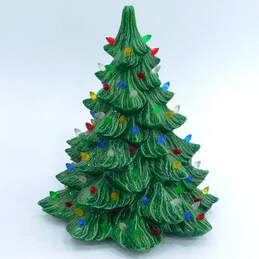 Lighted Ceramic Christmas Tree 14" alternative image