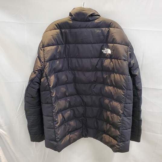 The North Face Black Down Puffer Jacket Men's Size 2XL image number 2