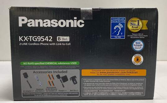Panasonic Panasonic KX-TGA9542 2-Line Cordless Phone with Link-to-Cell image number 6