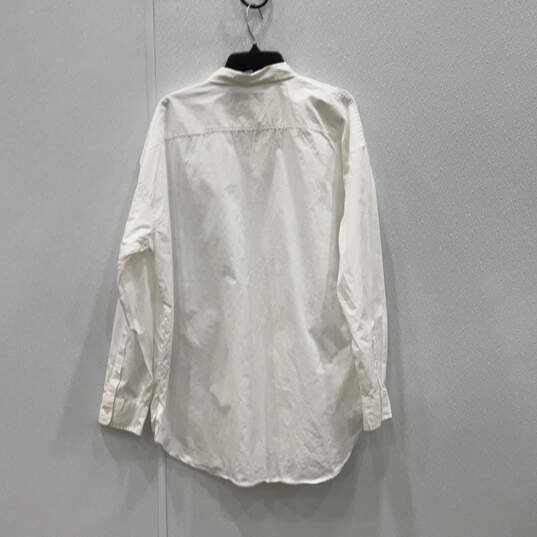 Lauren Ralph Lauren Mens White Spread Collar Long Sleeve Button-Up Shirt Sz XXL image number 2