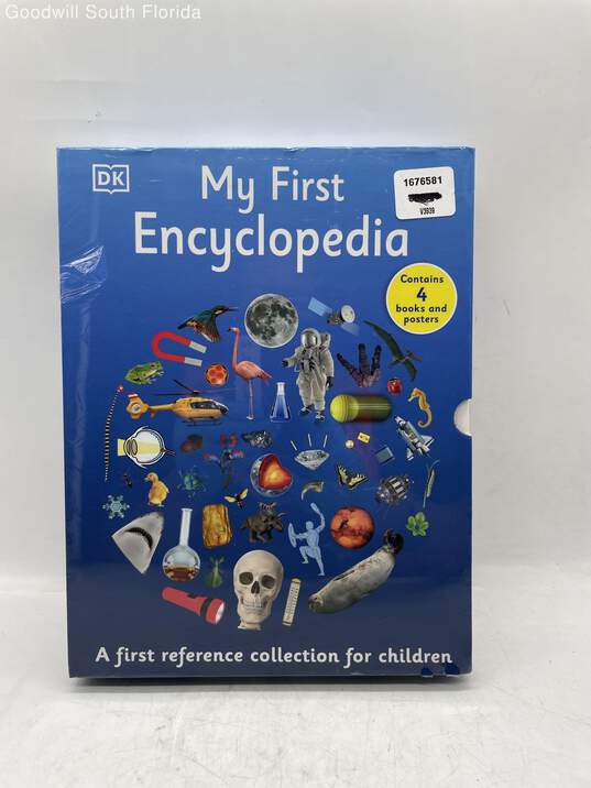 My First Encyclopedia Nonfiction Paperback 4 Book & Posters image number 1