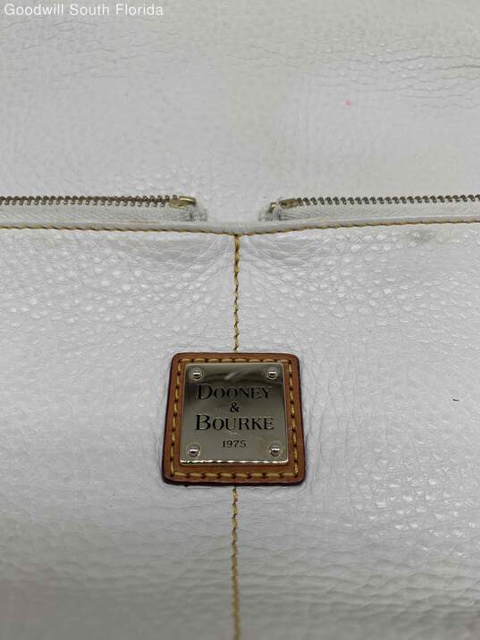 Dooney & Bourke Womens Beige Brown Purse image number 4