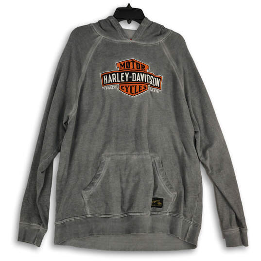 Gray Long-sleeve Pullover Hoodie -  Canada
