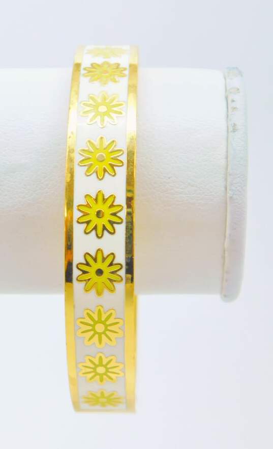 Kate Spade Designer Oops A Daisy Bangle Bracelet & Stella & Dot Pendant Necklace 51.4g image number 3
